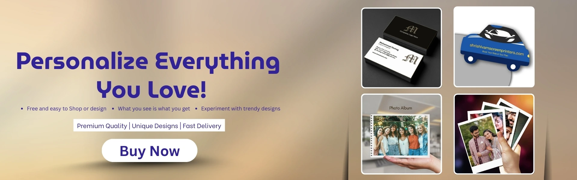 Custom Visiting & Business Cards That Speak for You.