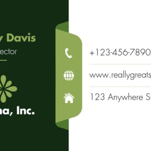 Standard Visiting Cards